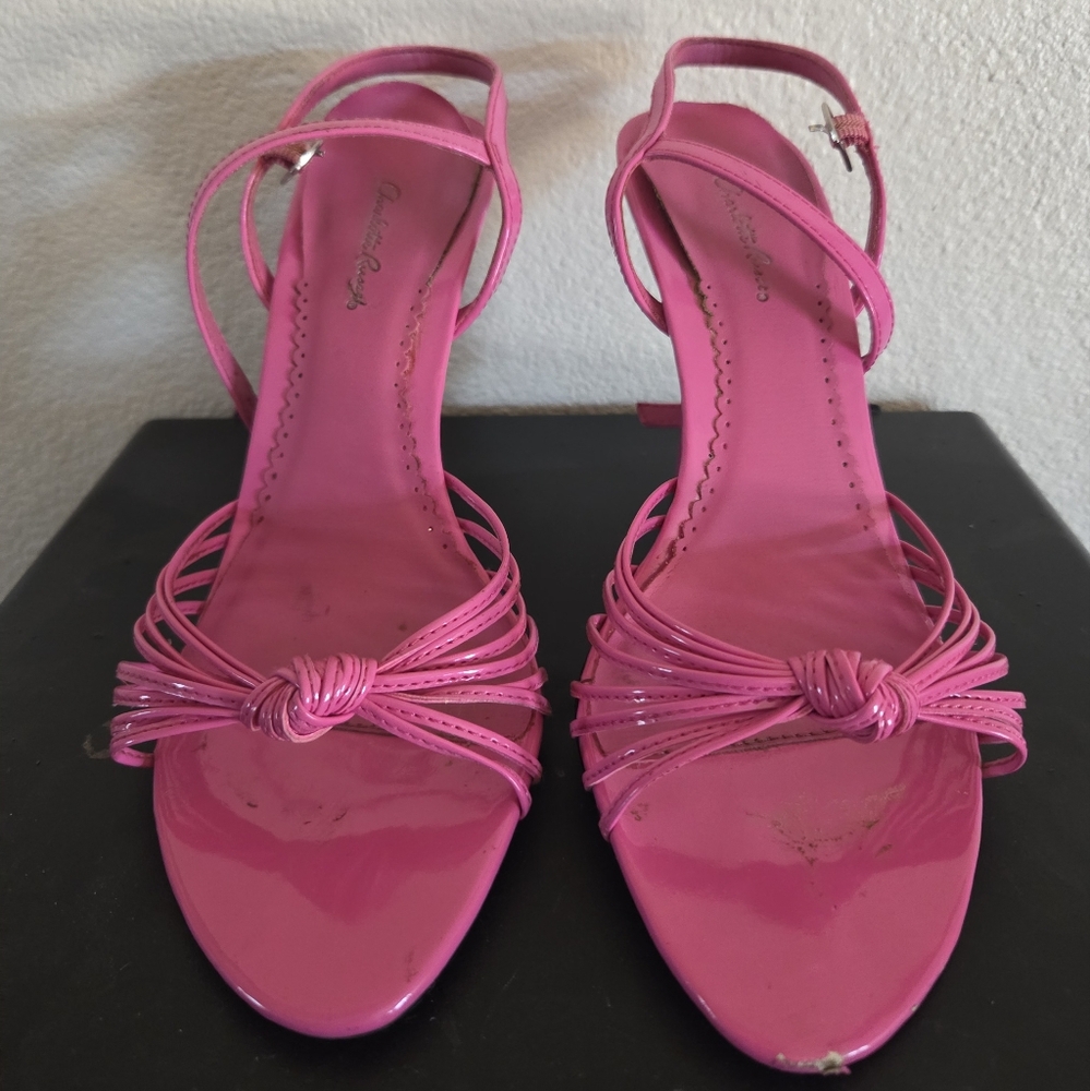 Pink Strappy Sandals